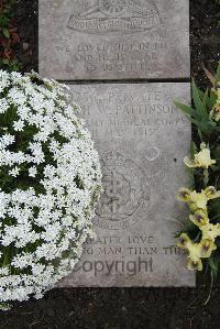 Boulogne Eastern Cemetery - Pattinson, Joseph William