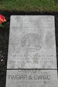 Boulogne Eastern Cemetery - Pawsey, Herbert Charles