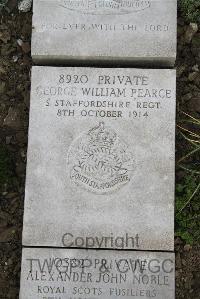 Boulogne Eastern Cemetery - Pearce, George William