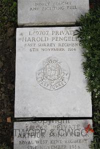 Boulogne Eastern Cemetery - Pengelly, Harold