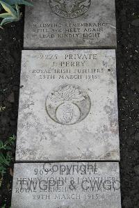 Boulogne Eastern Cemetery - Perry, J