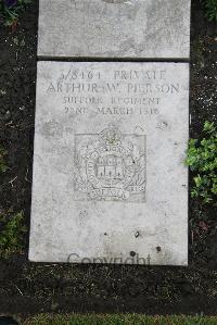 Boulogne Eastern Cemetery - Pierson, Arthur W.