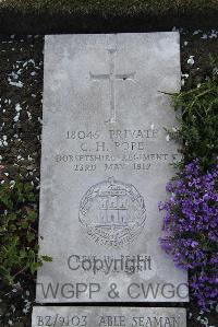 Boulogne Eastern Cemetery - Pope, Charles Henry
