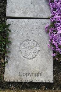 Boulogne Eastern Cemetery - Porter, Thomas
