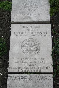 Boulogne Eastern Cemetery - Powell, John