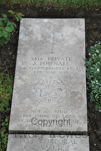 Boulogne Eastern Cemetery - Pownall, J