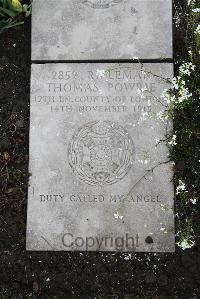 Boulogne Eastern Cemetery - Powrie, Thomas