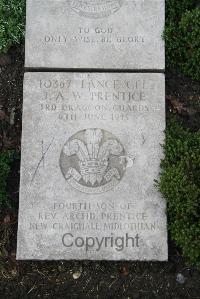 Boulogne Eastern Cemetery - Prentice, James Alexander Webster