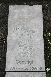 Boulogne Eastern Cemetery - Prestidge, H H