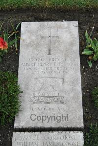 Boulogne Eastern Cemetery - Prestwich, Albert Henry
