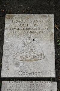 Boulogne Eastern Cemetery - Price, Charles