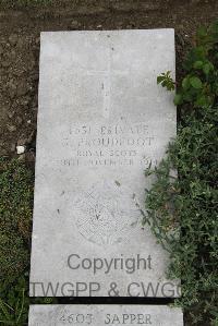 Boulogne Eastern Cemetery - Proudfoot, G