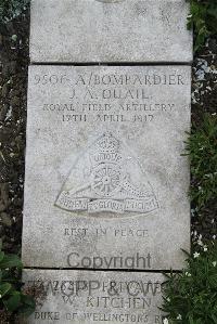 Boulogne Eastern Cemetery - Quail, John Astley