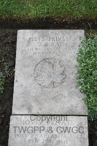 Boulogne Eastern Cemetery - Rae, James