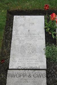 Boulogne Eastern Cemetery - Ramsey, William