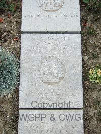 Boulogne Eastern Cemetery - Rankin, Stanley