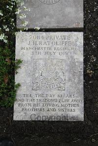Boulogne Eastern Cemetery - Ratcliffe, J H