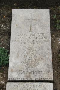 Boulogne Eastern Cemetery - Ratcliffe, Richard Samuel