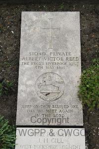 Boulogne Eastern Cemetery - Reed, Albert Victor