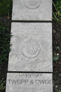 Boulogne Eastern Cemetery - Reed, James