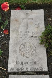 Boulogne Eastern Cemetery - Reid, William