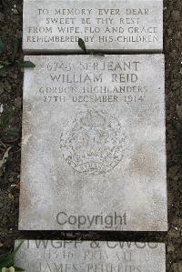 Boulogne Eastern Cemetery - Reid, William