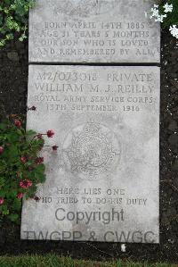 Boulogne Eastern Cemetery - Reilly, William Michael James