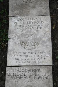 Boulogne Eastern Cemetery - Reynolds, Peter