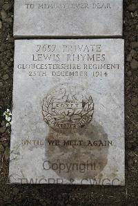 Boulogne Eastern Cemetery - Rhymes, Lewis