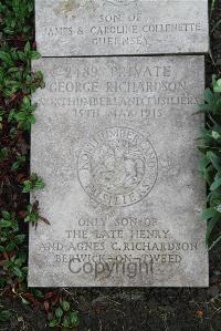 Boulogne Eastern Cemetery - Richardson, George