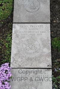 Boulogne Eastern Cemetery - Rides, T