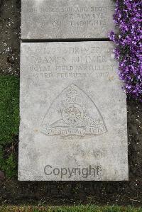 Boulogne Eastern Cemetery - Rimmer, James