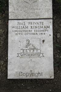 Boulogne Eastern Cemetery - Ringham, William