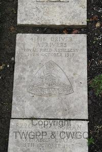 Boulogne Eastern Cemetery - Rivers, A