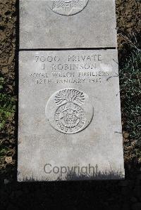 Boulogne Eastern Cemetery - Robinson, J