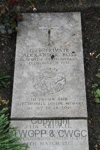 Boulogne Eastern Cemetery - Ross, Alexander