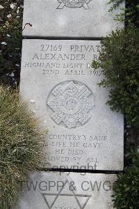 Boulogne Eastern Cemetery - Ross, Alexander