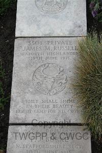 Boulogne Eastern Cemetery - Russell, James Morrison