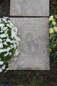 Boulogne Eastern Cemetery - Ryan, J