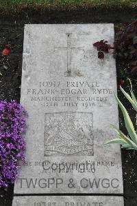 Boulogne Eastern Cemetery - Ryde, Flank Edgar