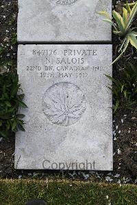 Boulogne Eastern Cemetery - Salois, N