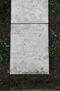 Boulogne Eastern Cemetery - Sanderson, Arthur