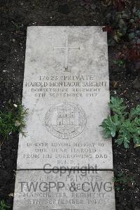 Boulogne Eastern Cemetery - Sargent, Harold Montague