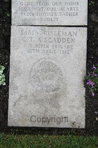 Boulogne Eastern Cemetery - Scadden, Clive Theodore Aorangi