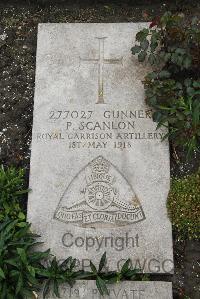 Boulogne Eastern Cemetery - Scanlon, P