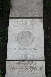 Boulogne Eastern Cemetery - Scholes, Alfred