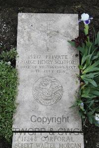 Boulogne Eastern Cemetery - Scotford, George Henry