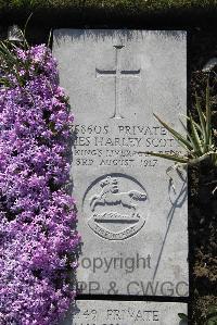 Boulogne Eastern Cemetery - Scott, James Harley