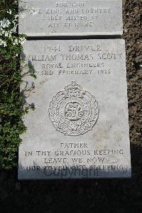 Boulogne Eastern Cemetery - Scott, William Thomas