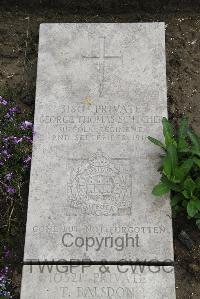 Boulogne Eastern Cemetery - Scutcher, George Thomas